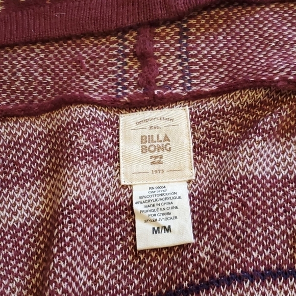 Billabong Aztec Y2K Trek boho Cardigan Sweater - Picture 4 of 10